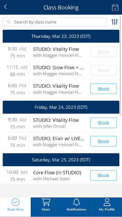 Vitality Yoga Flow Screenshot