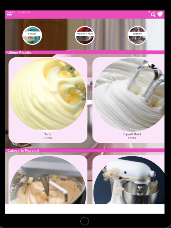 Ricette per la planetaria