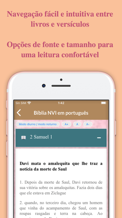 Bíblia NVI em Português Screenshot