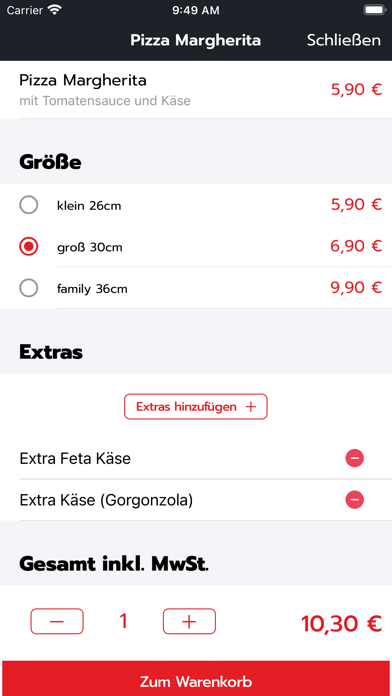 Mr. Pizza Wiesbaden Screenshot