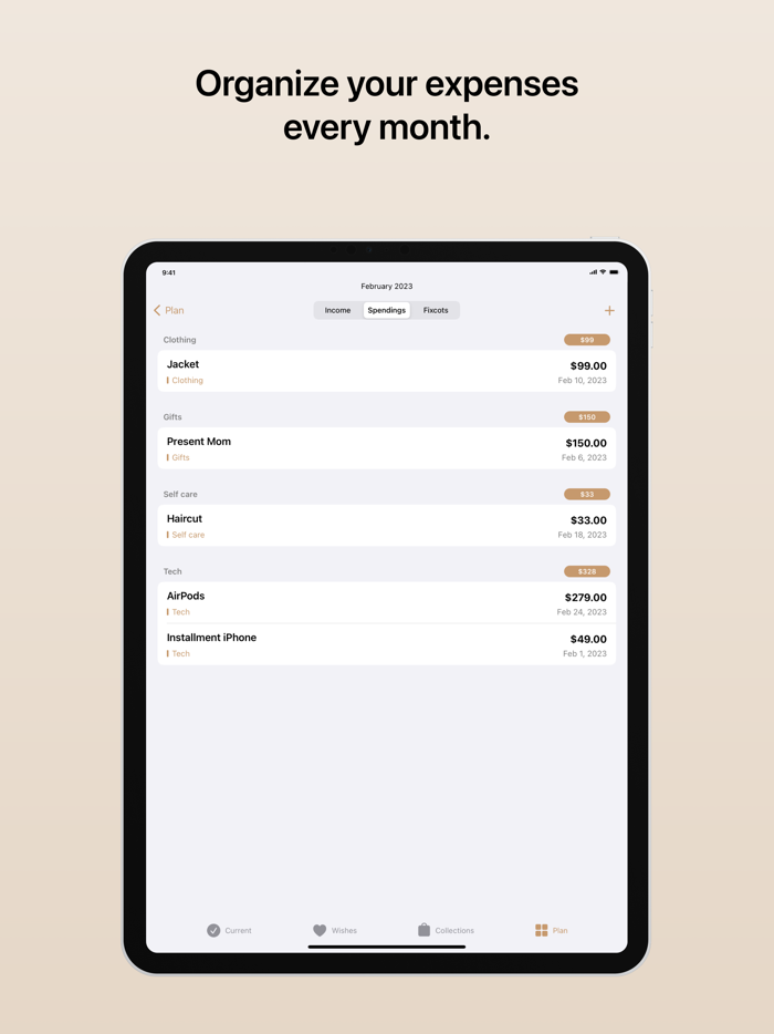 2Spend Expense tracker