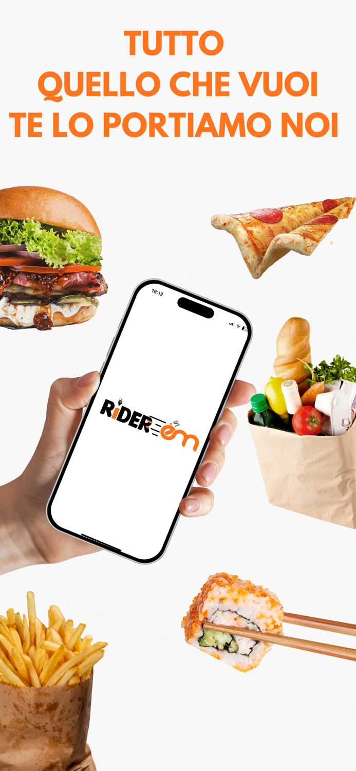 Riderem  Consegne a Domicilio