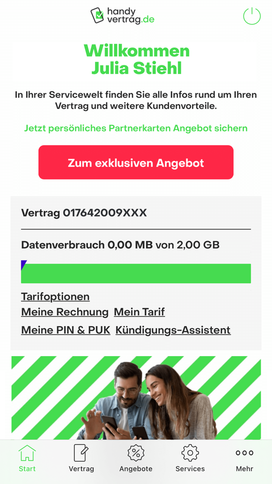 #1. handyvertrag.de Servicewelt (iOS) 由: Drillisch Online GmbH