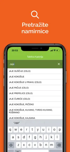 Game screenshot Tablica Kalorija hack