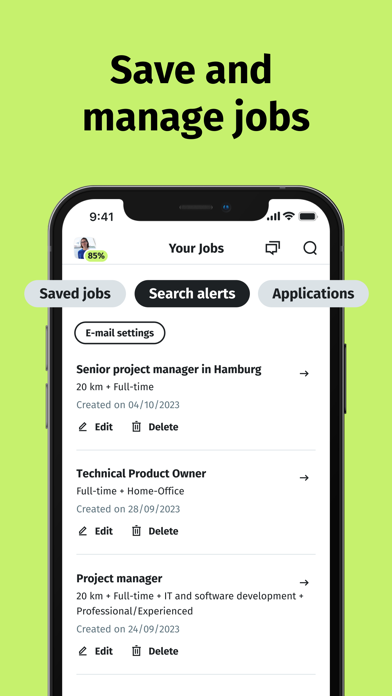 XING – the right job for you Screenshot