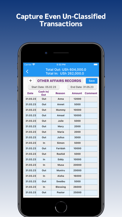 CashMonitor: Track ur CashFlow Screenshot