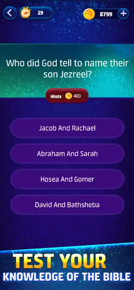 Game screenshot Daily Bible Trivia apk