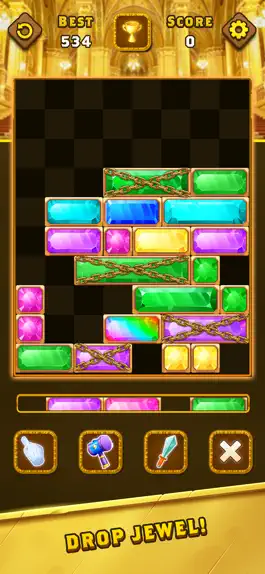 Game screenshot Block Sliding - Drop Jewel mod apk