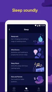 headspace: sleep & meditation iphone screenshot 3