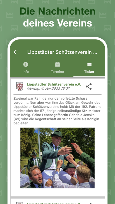Königsticker Screenshot