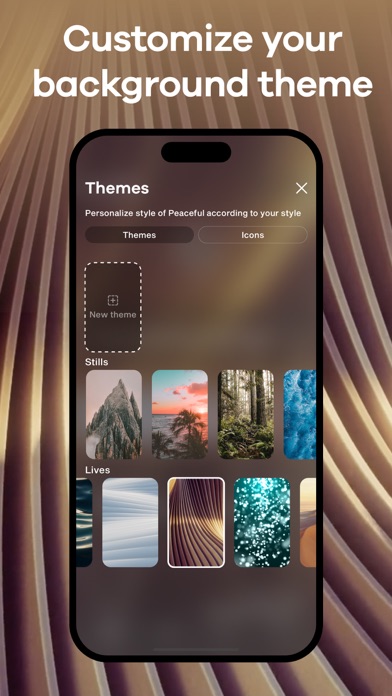 PeacefulAi: Wellbeing Coach Screenshot