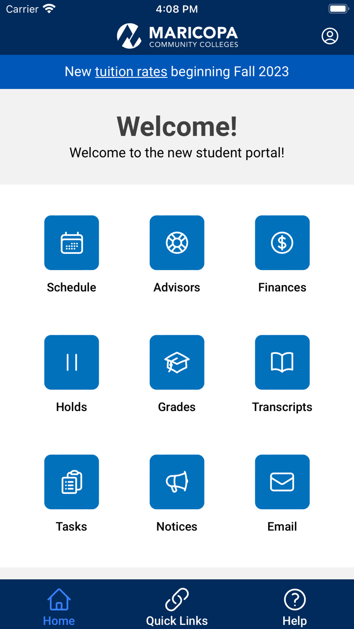 My Maricopa Student Portal