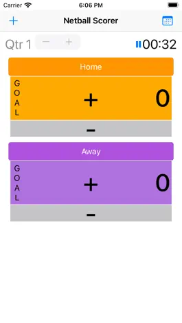 Game screenshot Netball Scorer App mod apk