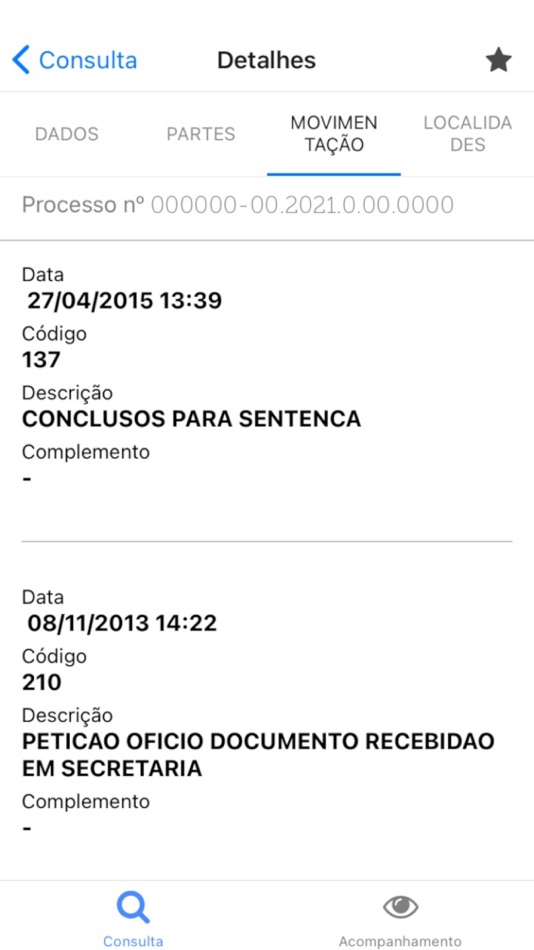 #3. Achei TRF1 (iOS) 由: JUSTICA FEDERAL DE PRIMEIRO GRAU NO DISTRITO FEDERAL
