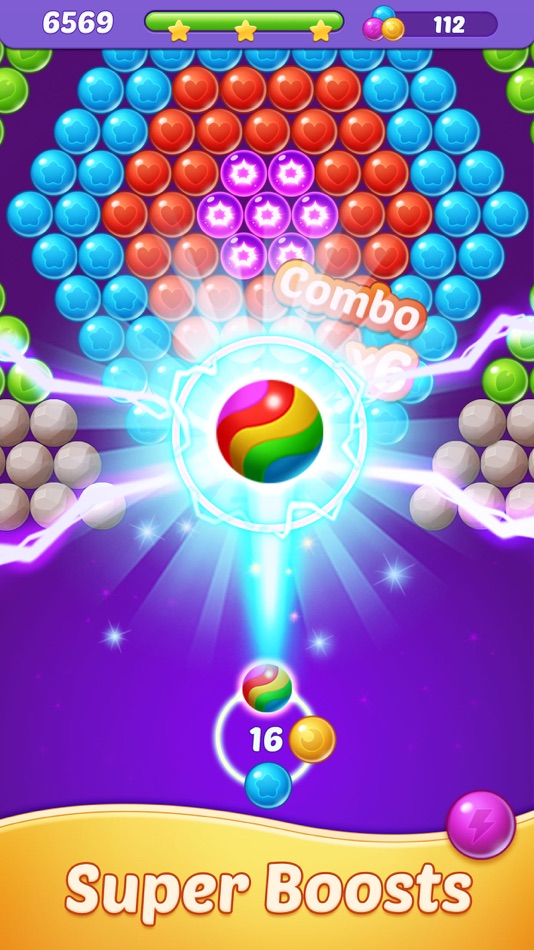 #4. Bubble Shooter - Pop Puzzle! (iOS) 来自: CUBE(HONG KONG) TECHNOLOGY CO., LIMITED