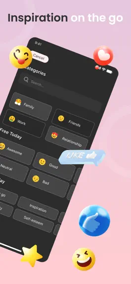 Game screenshot Kalmly Daily Quotes apk