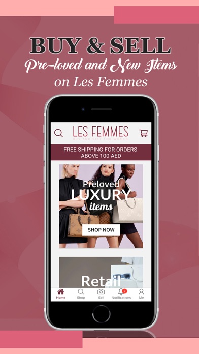 Les Femmes: Fashion Buy & Sell Screenshot