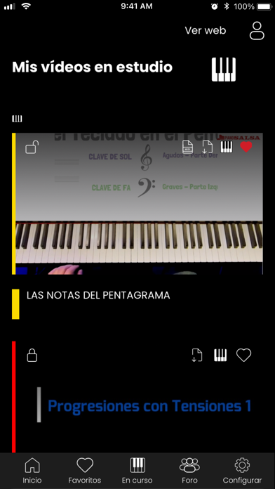 Piano Salsa Screenshot