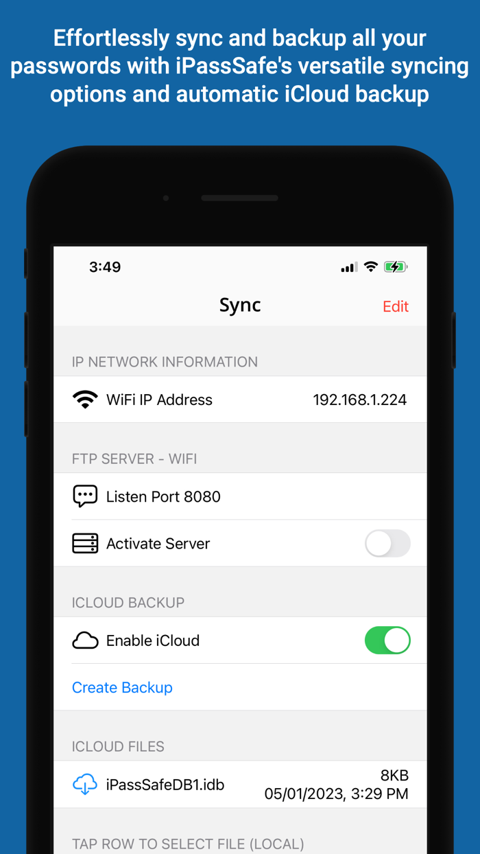 Password Safe - iPassSafe