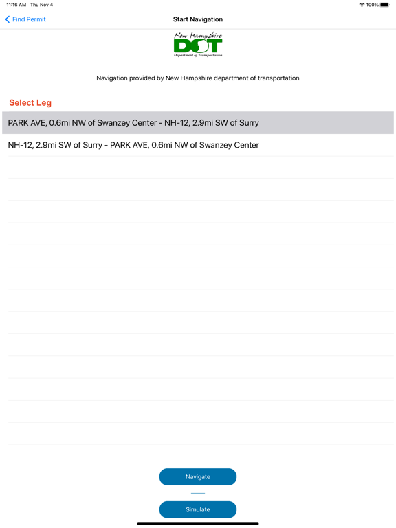 Screenshot #6 pour ProMiles Permit Route Guidance