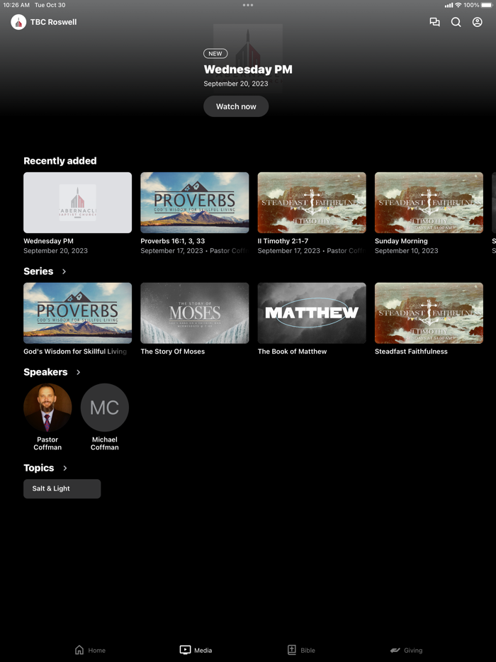 Tabernacle Baptist Roswell