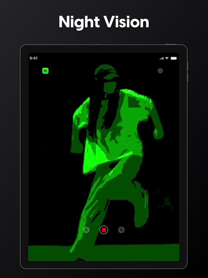Night Vision Camera Effect