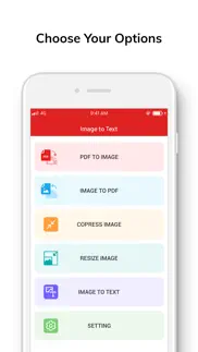 image to text converter || pdf iphone screenshot 1