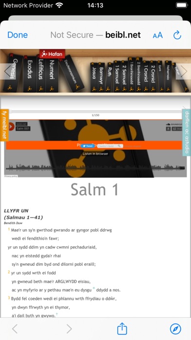 Beibl365 Screenshot
