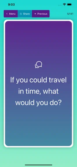 Game screenshot Conversation Topics apk