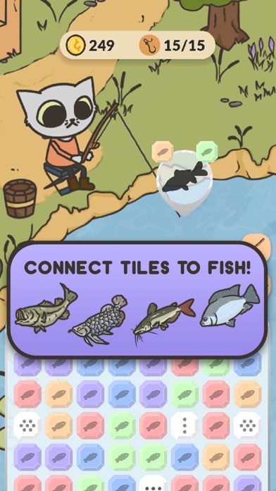 Fishing Friends - Connect 3 Screenshot