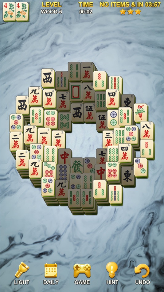 #3. Mahjong - Brain Puzzle Games (iOS) By: Doodle Mobile Limited