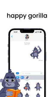 happy gorilla iphone screenshot 1