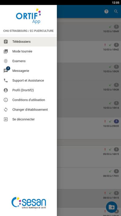 Screenshot #1 pour ORTIF App