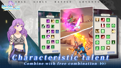 Idle Girls Battle Adventure Screenshot