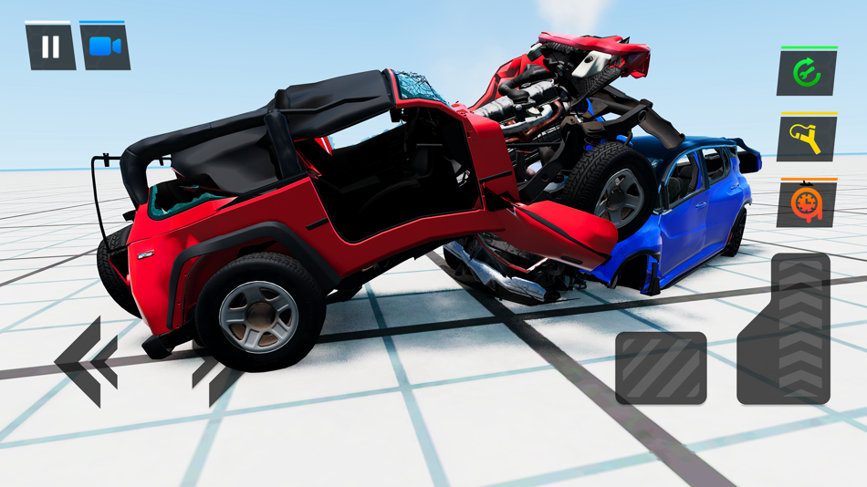 #1. Stunt Car Crash Simulator 3D (iOS) 由: Yevhen Isayev