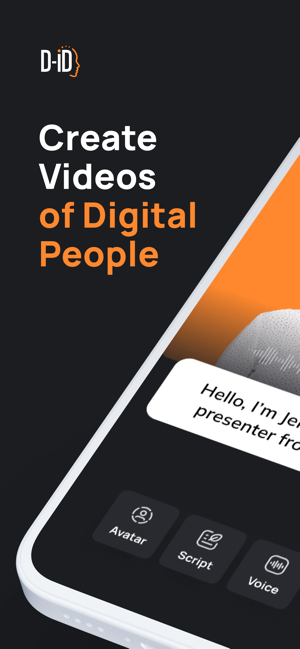 D-ID: AI Video Generator Screenshot