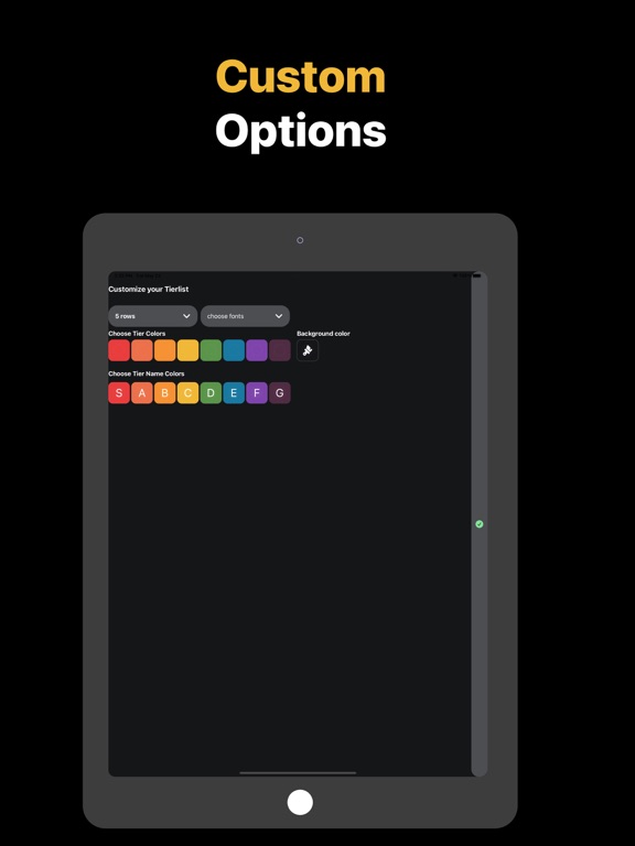 Screenshot #6 pour Tier List Maker