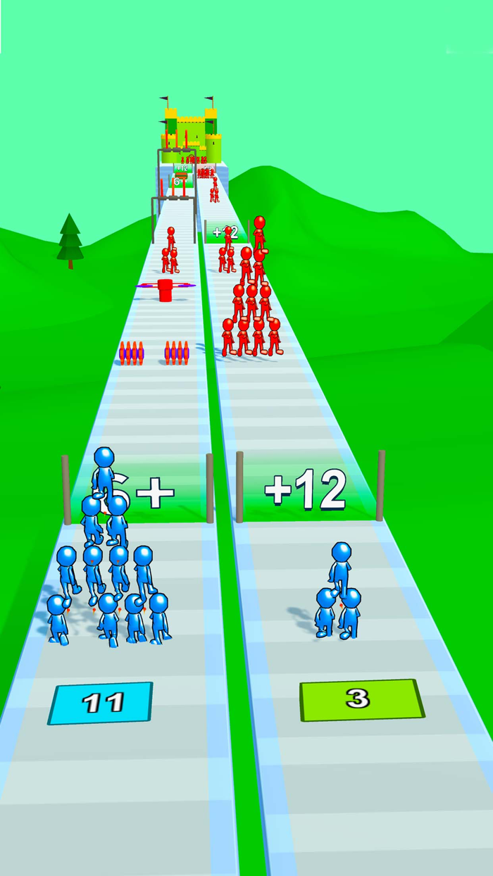 Stickmen Shuffle Fighter