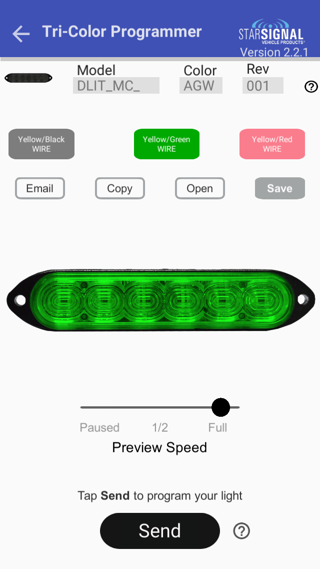 Star Tri-Color Programmer