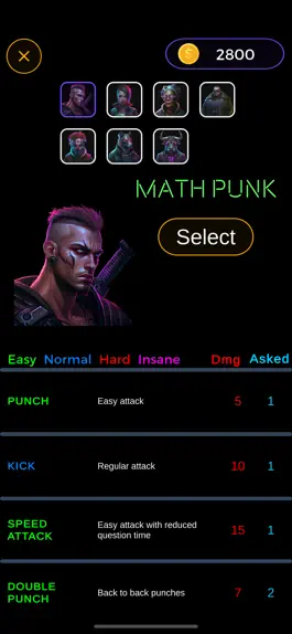 Game screenshot Math Punks apk