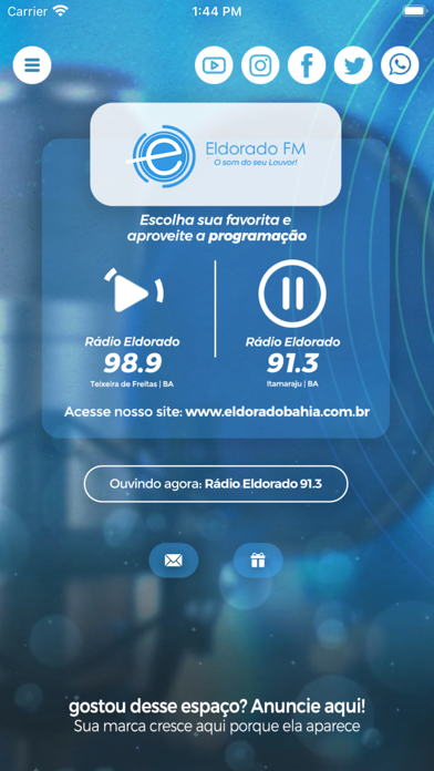 Rádio Eldorado BA Screenshot