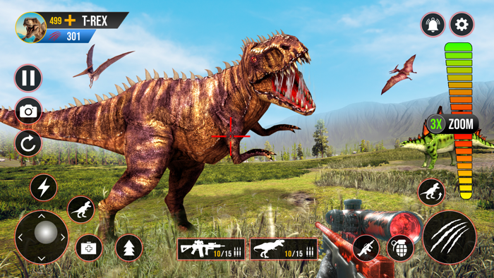 Dinosaur Hunt Hunting Game
