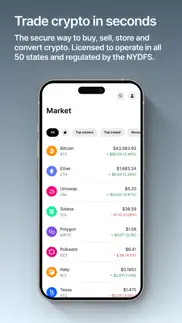 gemini: buy bitcoin & crypto iphone screenshot 1