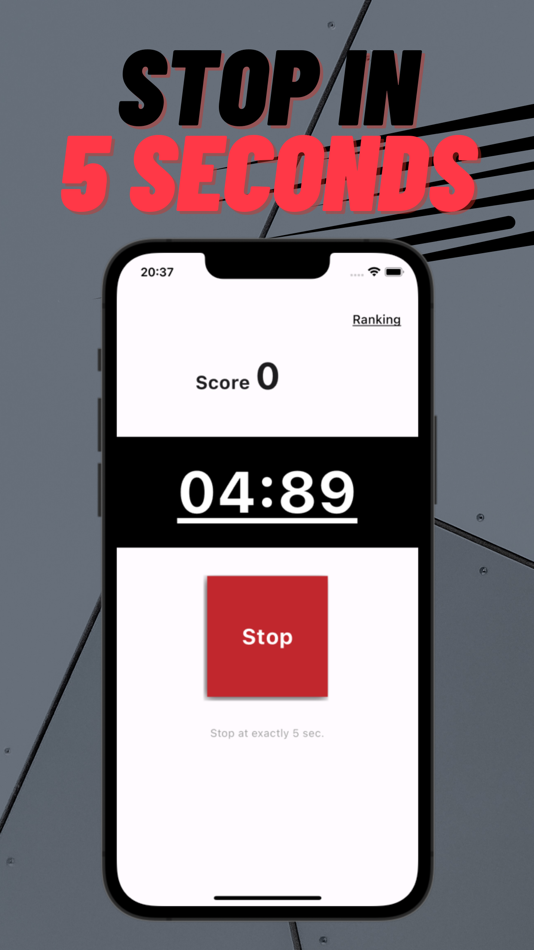 5sec Stopwatch Timer Game App - 1.0.1 - (iOS)