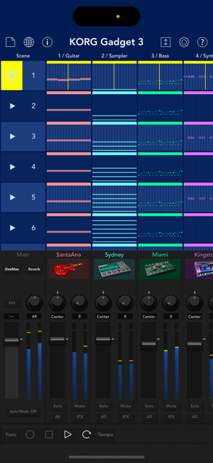 KORG Gadget 3 スクリーンショット