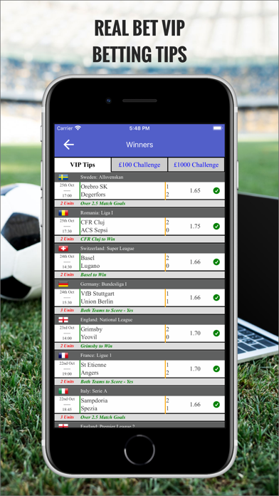 Screenshot #2 pour Real Bet VIP Betting Tips