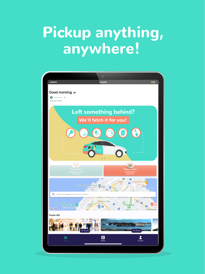 Mashkor on-demand delivery