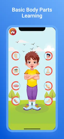 Game screenshot Human Body Parts Learning Book apk