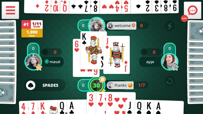 Spades Auction Screenshot