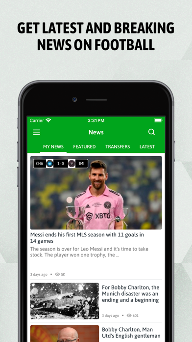 BeSoccer Plus Screenshot